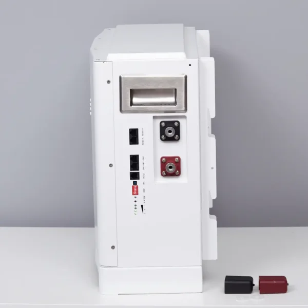 Литиевый аккумулятор тяговый LITJET PRO LiFePO4 powerwall 48V 100Ah 5kWh вид сзади