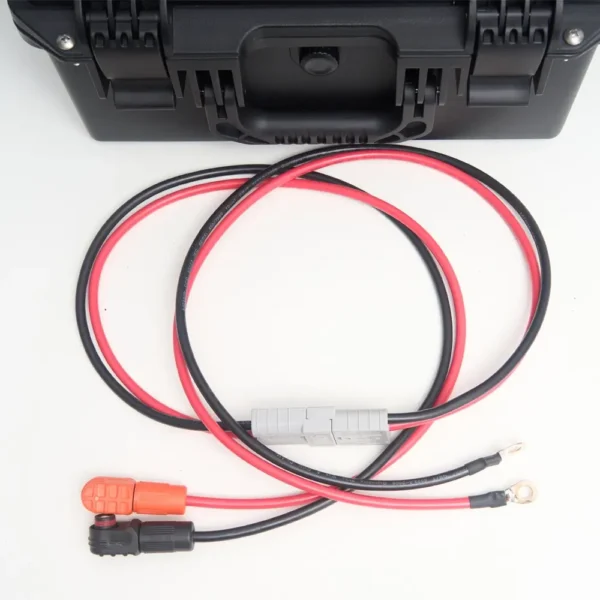 Литиевый аккумулятор тяговый LITJET SMART LiFePO4 12V 100Ah 1280Wh in strong case провод