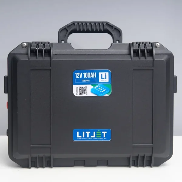аккумулятор тяговый LITJET SMART LiFePO4 12V 100Ah 1280Wh