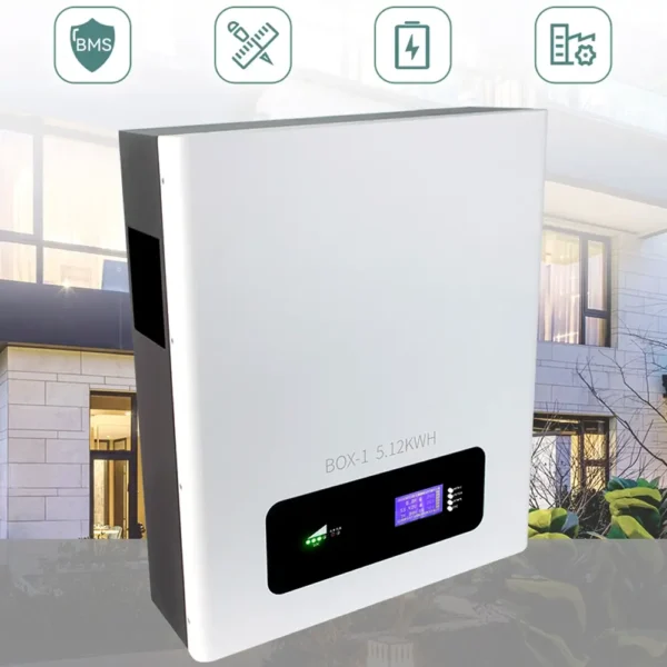Литиевый аккумулятор тяговый LITJET GREEN LiFePO4 ( powerwall ) 51.2V 100Ah 5kWh 200A фото