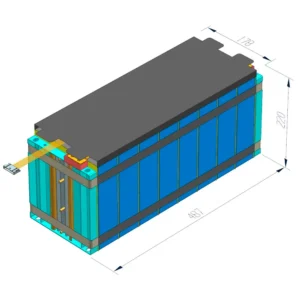 Модуль ячеек REPT LiFePO4 12,8V 460Ah фото