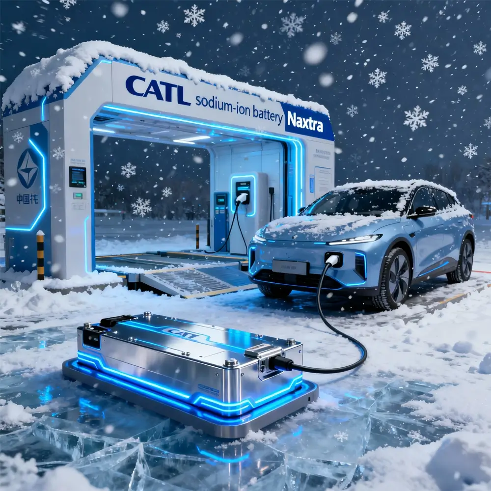 CATL меняет правила игры: новый аккумулятор выдерживает — 40 °C и больше 10 000 циклов