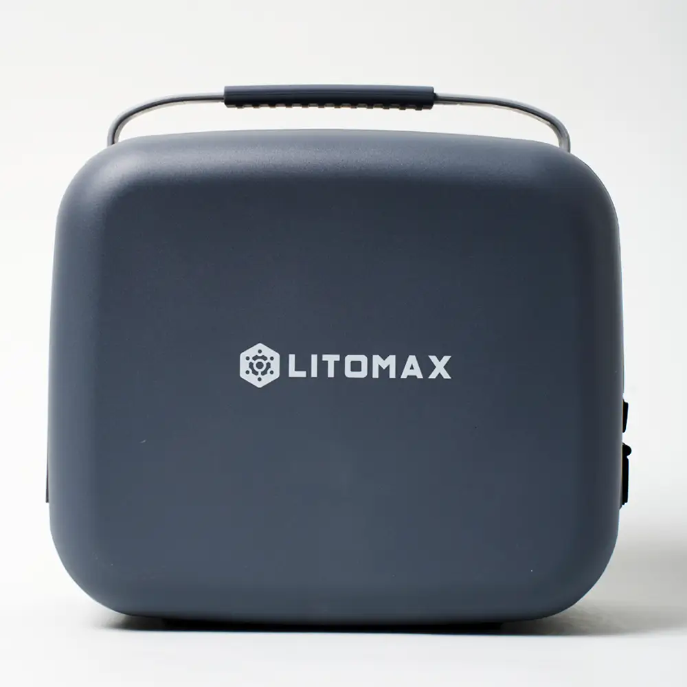 Портативная электростанция аккумуляторная LITOMAX 1005 Wh 300W 5 Портативная электростанция аккумуляторная LITOMAX 1005 Wh 300W вид спереди