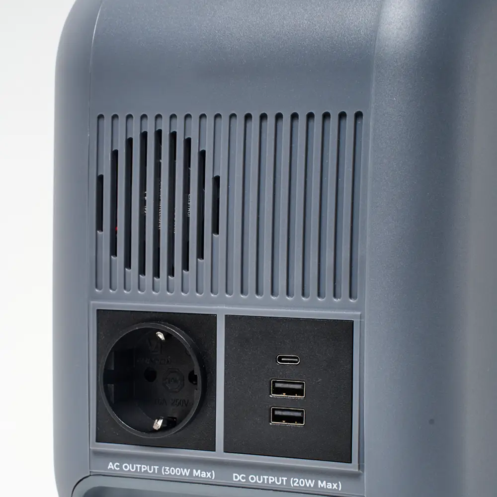 Портативная электростанция аккумуляторная LITOMAX 1005 Wh 300W 11 Портативная электростанция аккумуляторная LITOMAX 1005 Wh 300W разьемы