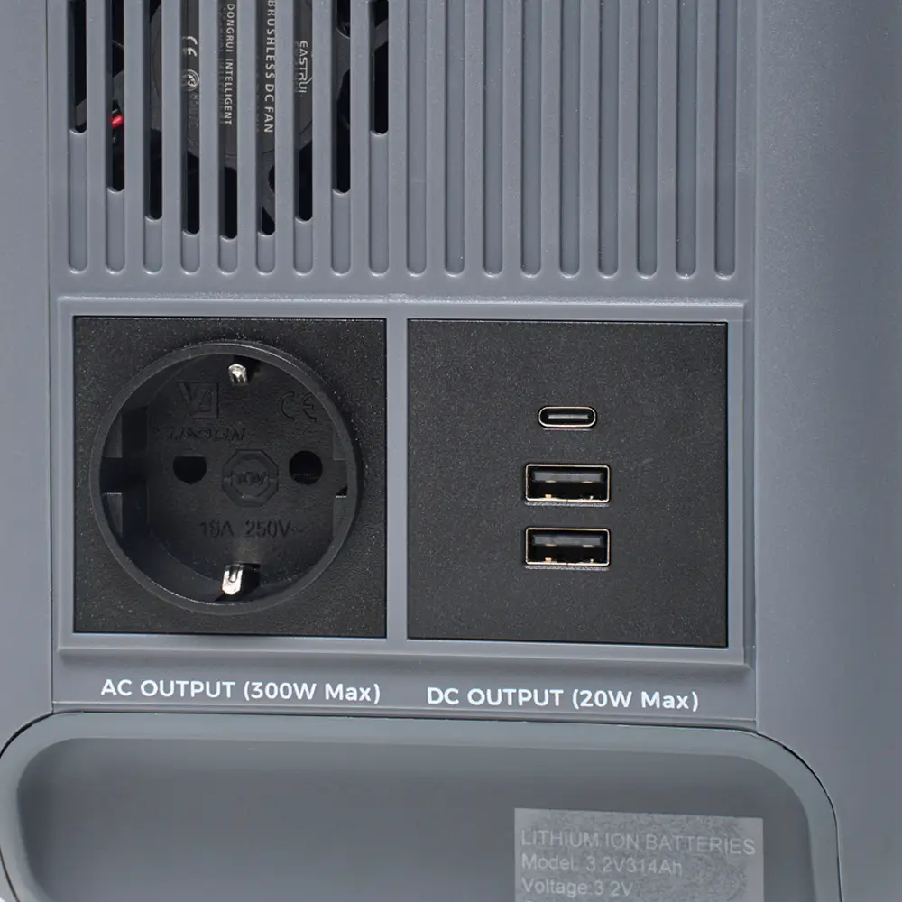 Портативная электростанция аккумуляторная LITOMAX 1005 Wh 300W 9 Портативная электростанция аккумуляторная LITOMAX 1005 Wh 300W розетка