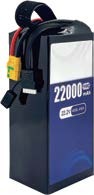 аккумулятор стандартный для дрона ЛИТДЖЕТ 10C 6S1P 22.2V 22000mAh