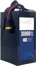 быстрозарядный аккумулятор для дрона 25C 14S1P 53.2V 30000mAh