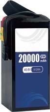 быстрозарядный аккумулятор для дрона 12S1P 45.6V 20000mAh