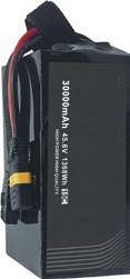 быстрозарядный аккумулятор для дрона 15C 12S1P 45.6V 30000mAh