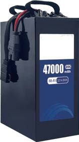быстрозарядный аккумулятор для дрона 20C 18S1P 68.4V 47000mAh