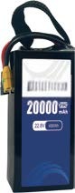 быстрозарядный аккумулятор для дрона 25C 6S1P 22.8V 20000mAh