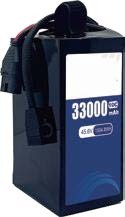 аккумулятор для дрона с высокой удельной энергией 10C 12S1P 45.6V 33000mAh
