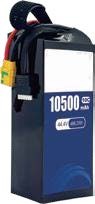 аккумулятор для дрона с высокой удельной энергией 10C 12S1P 44.4V 10500mAh