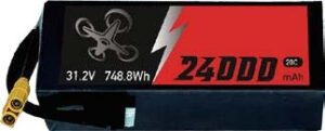 аккумулятор для дрона 20C 8S1P 31.2V 24000mAh