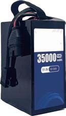 аккумулятор для дрона с высокой удельной энергией 10C 14S1P 51.8V 35000mAh
