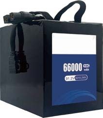 аккумулятор для дрона с высокой удельной энергией 10C 24S2P 91.2V 66000mAh
