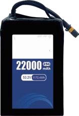 Интеллектуальный аккумулятор в мягком корпусе для дронов 25C 14S1P 53.2V 22000mAh