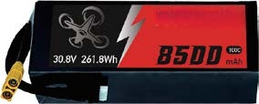аккумулятор для дрона 100C 8S 30.8V 8500mAh