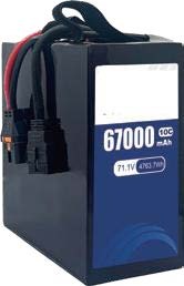 аккумулятор для дрона ЛИТДЖЕТ 10C 18S1P 71.1V 67000mAh